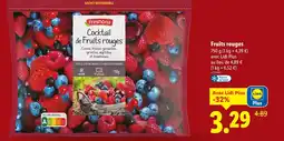 Lidl Freshona Fruits rouges offre
