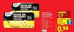 Lidl Envia Crème dessert saveur vanille offre