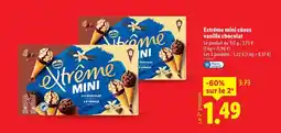 Lidl Nestlé Extrême mini cônes vanille chocolat offre