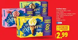 Lidl Nestlé Extrême cônes offre