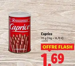 Lidl PAPADOPOULOS Caprice offre
