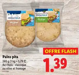 Lidl ERIDANOUS Pains pita offre