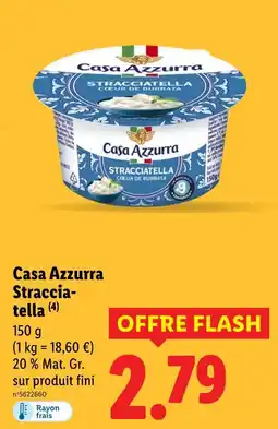 Lidl Casa Azzurra Stracciatella offre