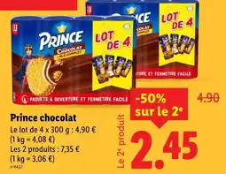 Lidl LU Prince chocolat offre