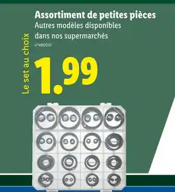 Lidl Assortiment de petites pièces offre
