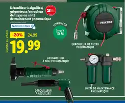 Lidl PARKSIDE Dérouilleur à aiguilles offre