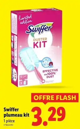 Lidl Swiffer plumeau kit offre