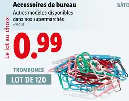 Lidl Accessoires de bureau offre