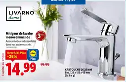 Lidl Livarno home Mitigeur de lavabo monocommande offre