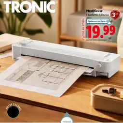 Lidl TRONIC Plastifieuse offre