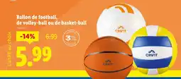 Lidl Crivit Ballon de football offre