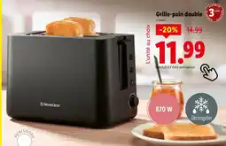 Lidl SilverCrest Grille-pain double offre