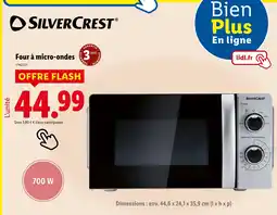 Lidl SILVERCREST Four à micro-ondes offre