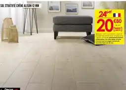 Décor Discount Sol stratifié chêne Alison 12 mm offre