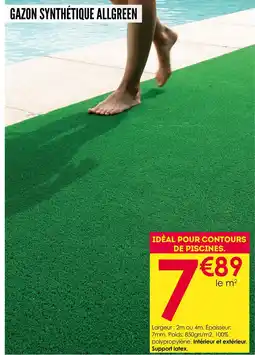 Décor Discount Gazon synthétique allgreen offre