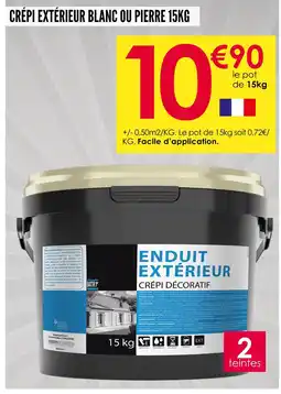 Décor Discount BATIR ENDUIT EXTÉRIEUR CRÉPI DÉCORATIF offre