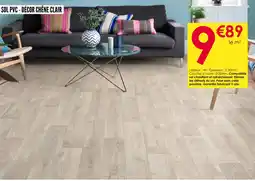 Décor Discount Sol pvc - décor chêne clair offre
