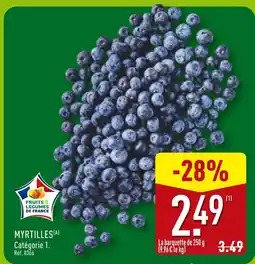 ALDI Myrtilles offre