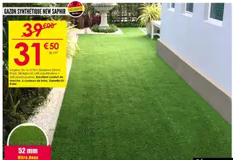 Décor Discount Gazon synthétique new saphir offre
