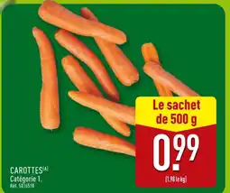 ALDI Carottes offre