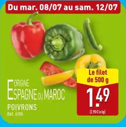 ALDI Poivrons offre