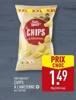 ALDI SUN SNACKS Chips à l'ancienne offre