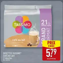ALDI TASSIMO Café au lait offre