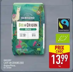 ALDI BARISSIMO BIO & ORIGIN PERU offre