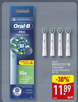 ALDI ORAL-B BROSSETTES Cross action offre