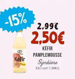 Naturalia SYMBIOSE Kéfir pamplemousse offre
