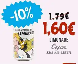 Naturalia Oxfam Limonade offre
