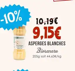 Naturalia Biosanare ASPERGES BLANCHES offre