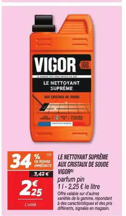 Netto VIGOR Le nettoyant suprême aux cristaux de soude offre