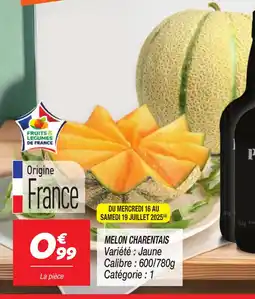 Netto Melon charentais offre