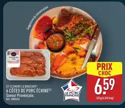 ALDI ST-CLÉMENT LE BOUCHER 6 côtes de porc échine offre
