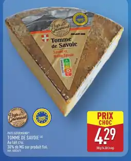 ALDI PAYS GOURMAND Tomme de savoie offre