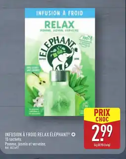 ALDI Infusion à froid relax éléphant offre