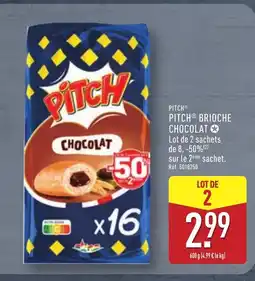 ALDI PITCH Brioche chocolat offre