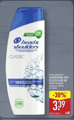 ALDI HEAD & SHOULDERS Shampooing anti-pelliculaire offre