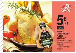 E.Leclerc POULET LABEL ROUGE LOSSE VOLAILLE offre