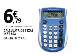E.Leclerc CALCULATRICE TEXAS INST 503 offre