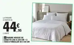 E.Leclerc Parure housse de couette offre