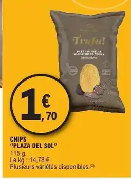 E.Leclerc CHIPS PLAZA DEL SOL offre