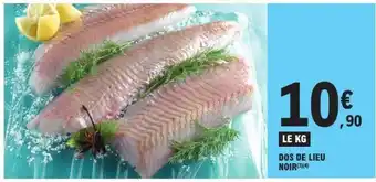 E.Leclerc DOS DE LIEU NOIR offre