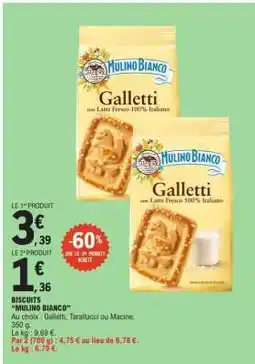 E.Leclerc BISCUITS “MULINO BIANCO” offre