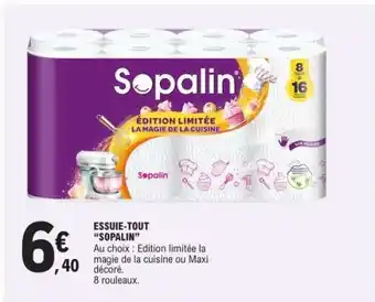 E.Leclerc Essuie Tout Sopalin offre