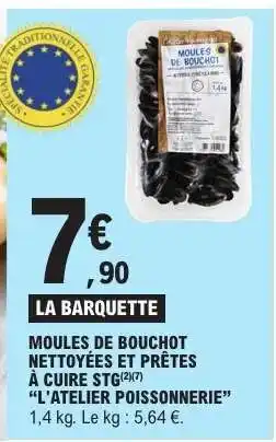 E.Leclerc MOULES DE BOUCHOT offre