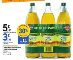 E.Leclerc CIDRE TRADITIONNEL BRUT CIDRERIE DUJARDIN offre