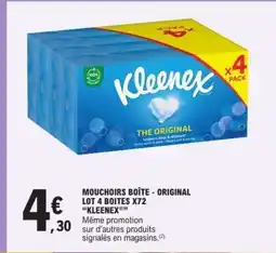 E.Leclerc Kleenex Mouchoirs Boîte - Original offre