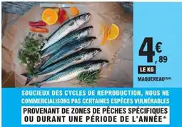 E.Leclerc Maquereau offre